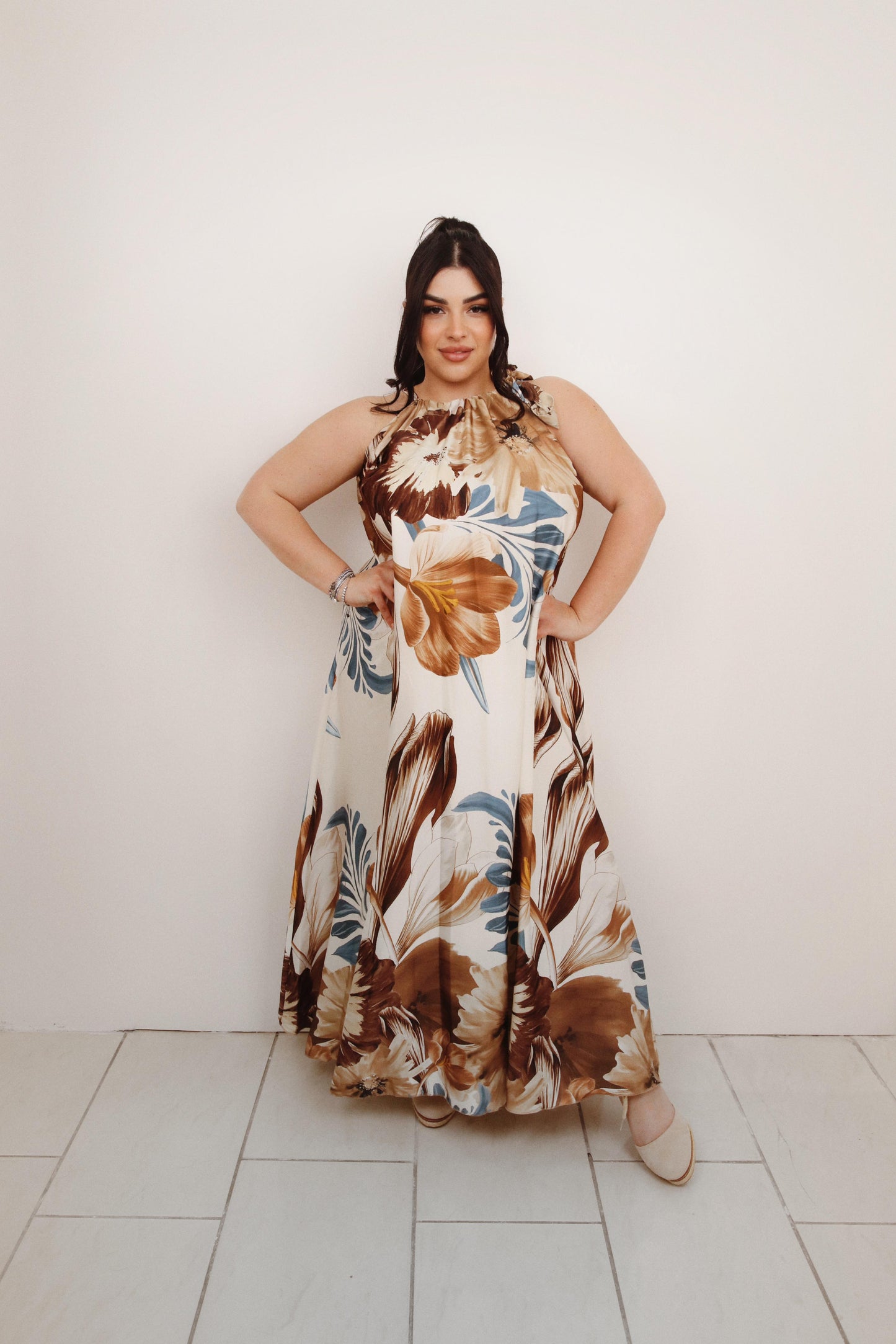 ABITO WENDY MARRONE