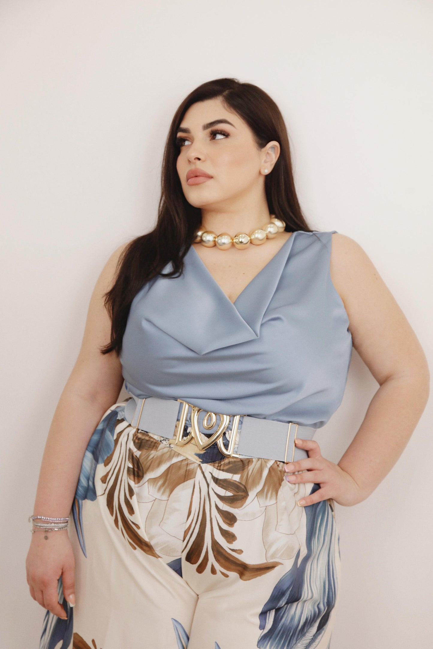 MAGLIA SANDY AZZURRA