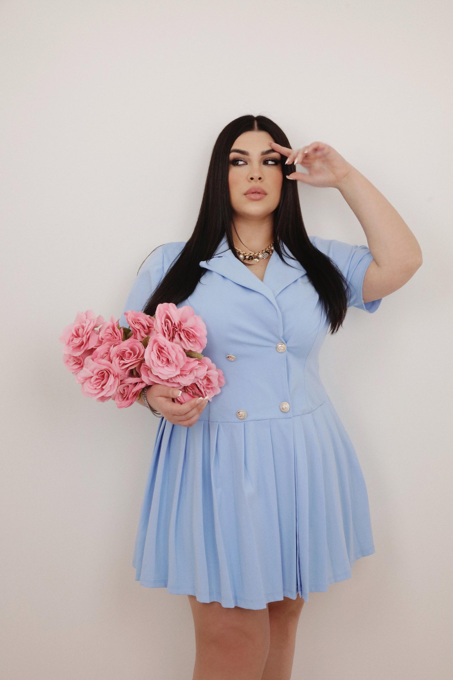 ABITO MILÙ CELESTE