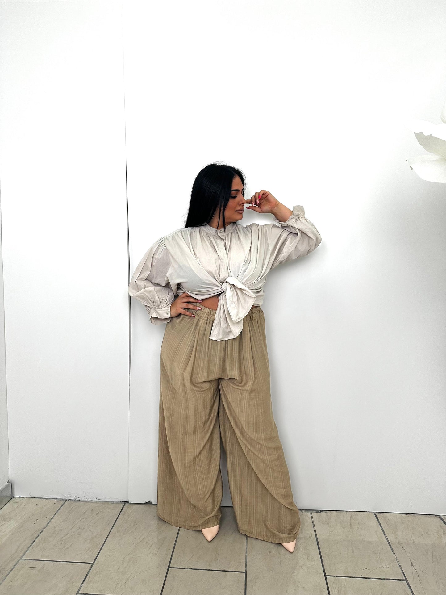 CAMICIA CAMY Beige