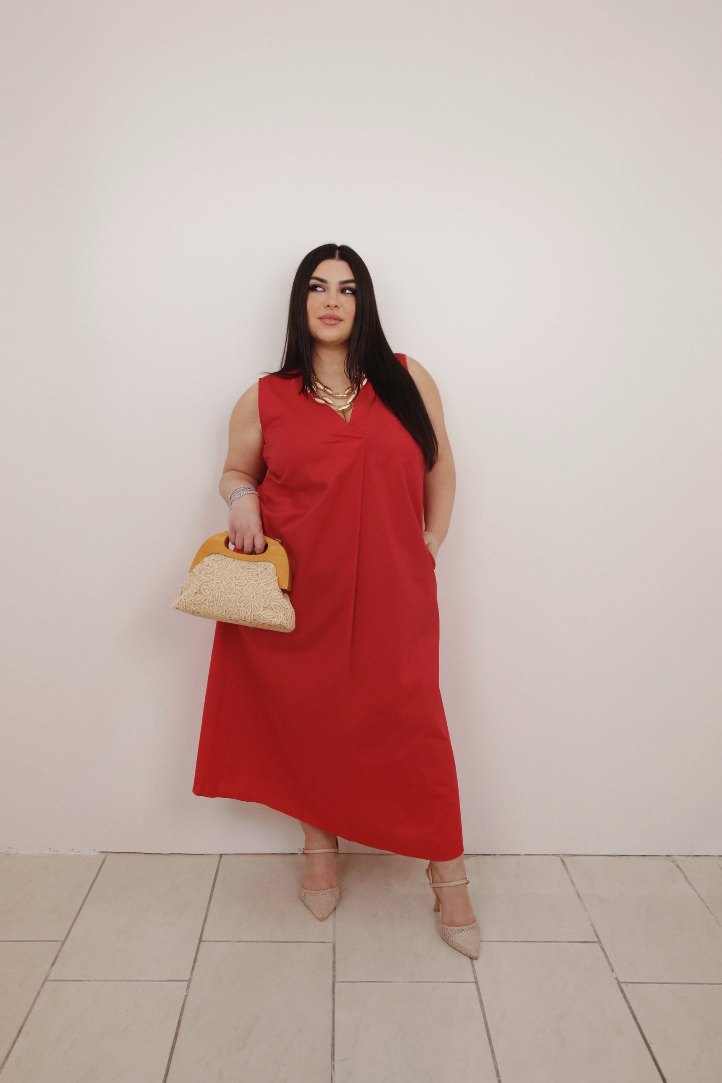 ABITO NIUX ROSSO