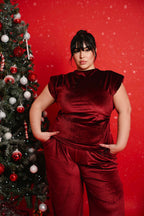 COORDINATO CHIC bordeaux