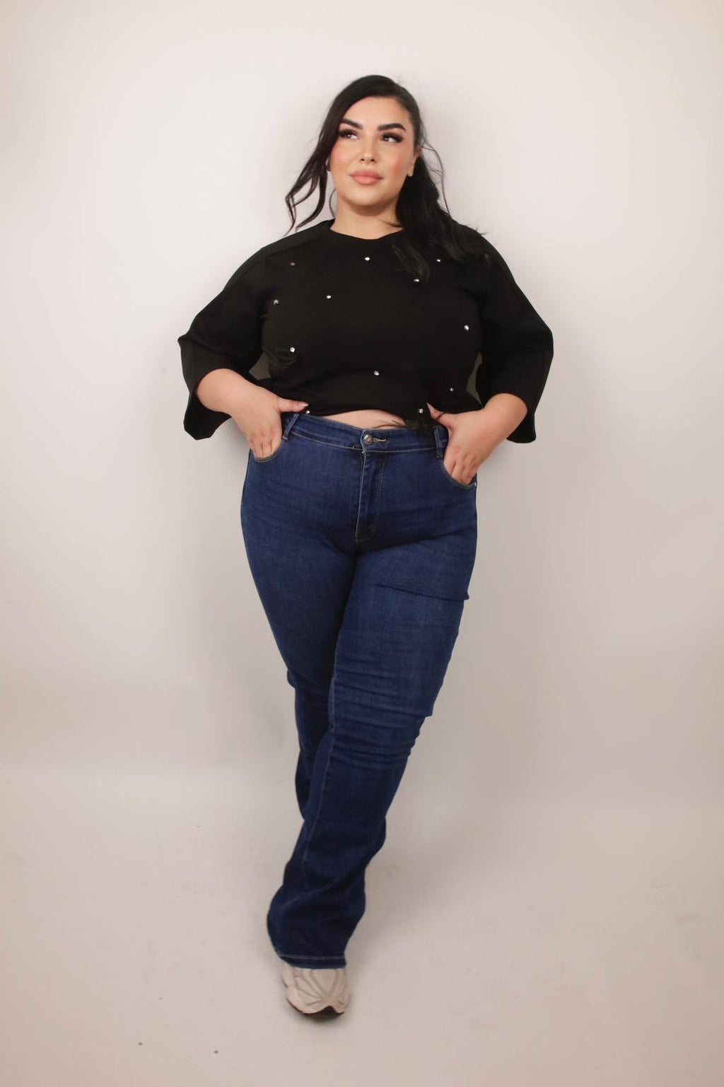 JEANS FIT. ZAMPA PUSH UP