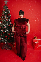 COORDINATO CHIC bordeaux