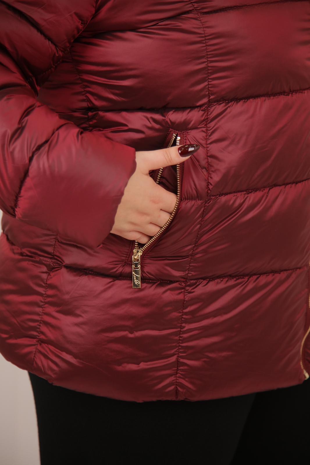 Piumino Lizalú  bordeaux