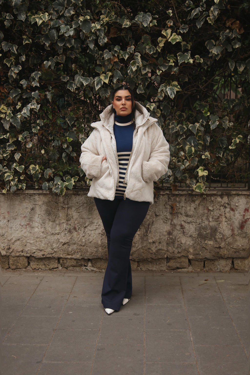 PANTALONI NOEMI  BLU