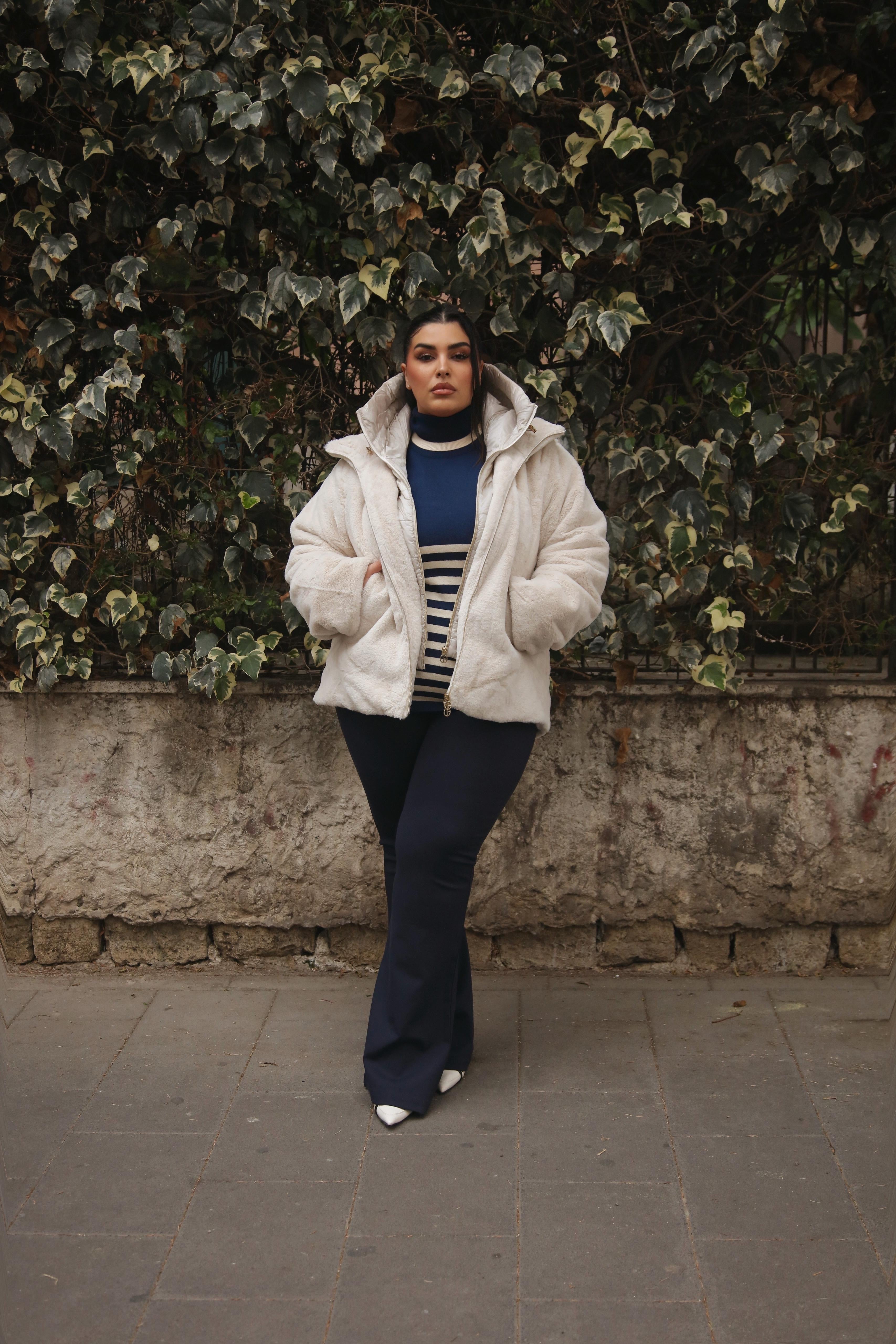 PANTALONI NOEMI  BLU