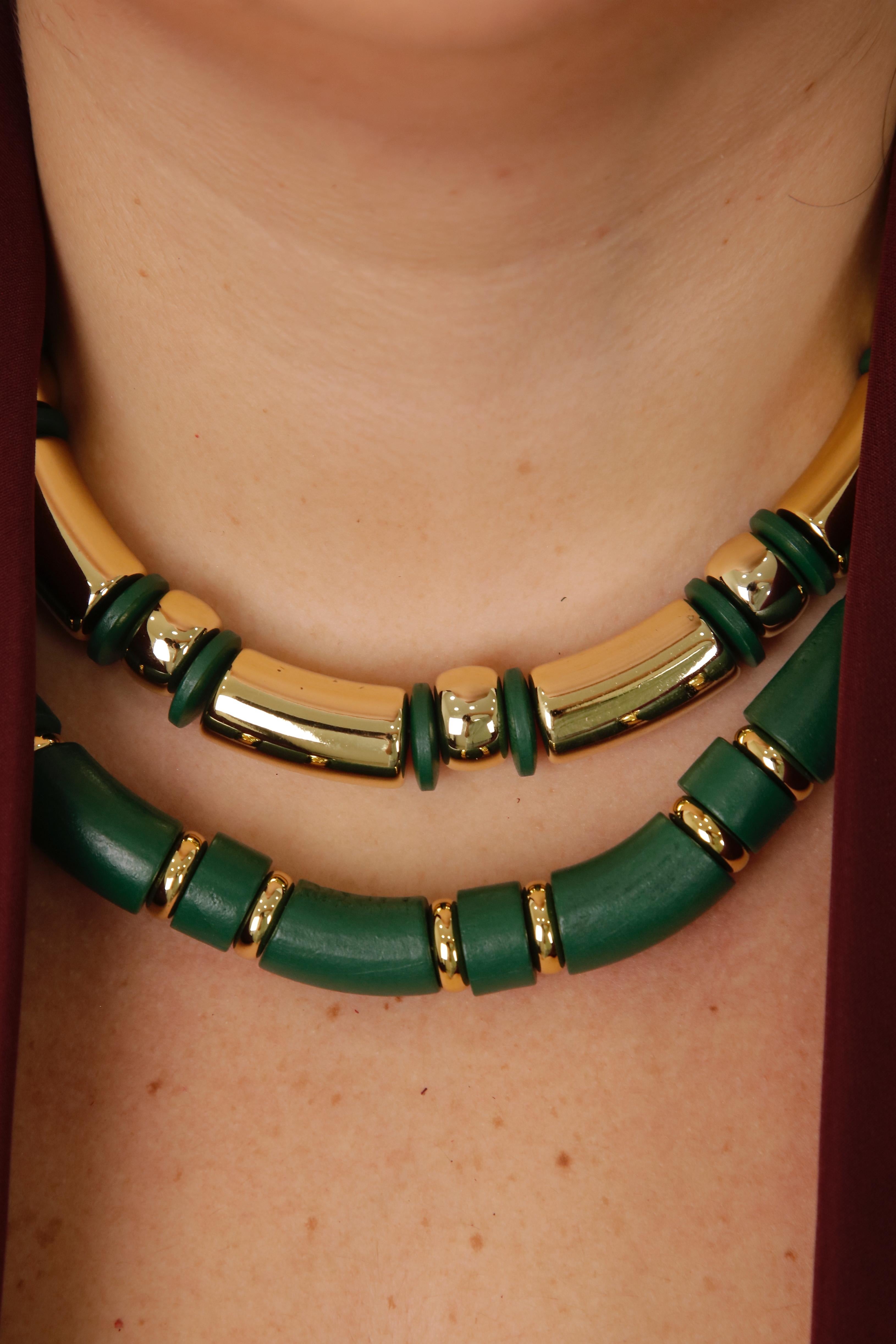 COLLANA BAYA   VERDE