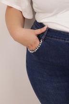 JEANS FIT. ZAMPA PUSH UP -perle