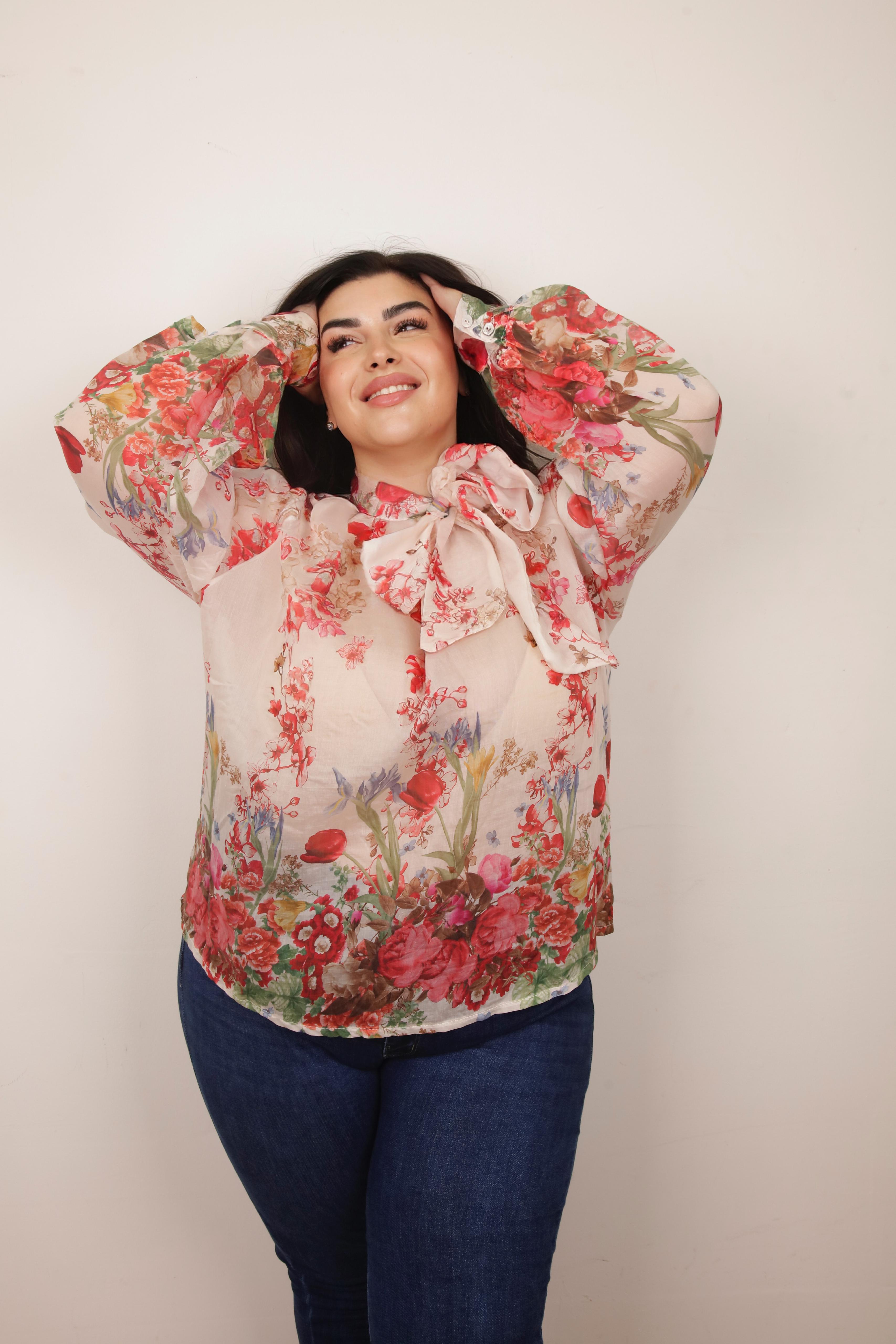 BLUSA FLO’ ROSSA