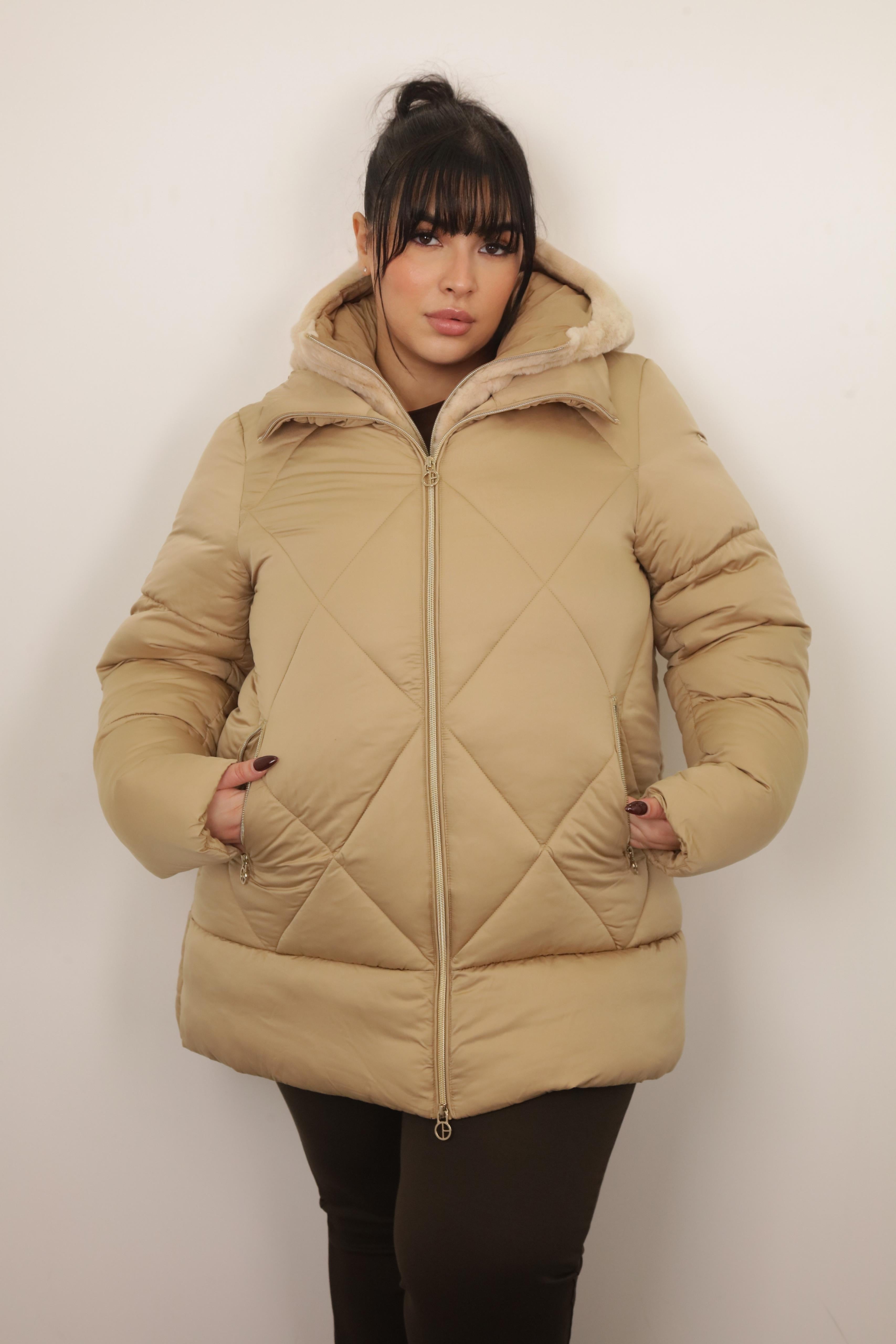 PIUMINO CARMEN beige/oro