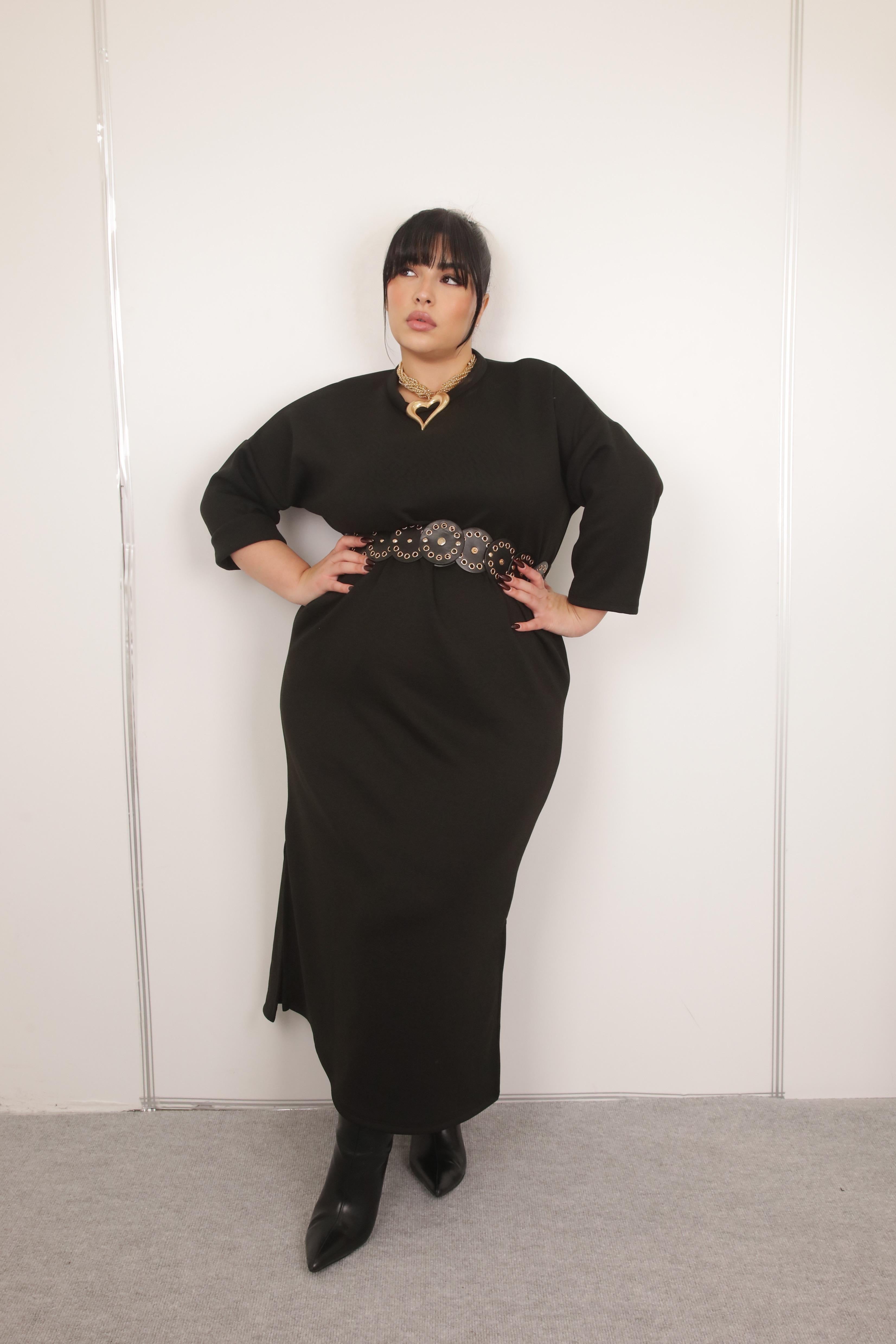 ABITO+CINTURA     nero