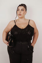 TOP PAILLETTES