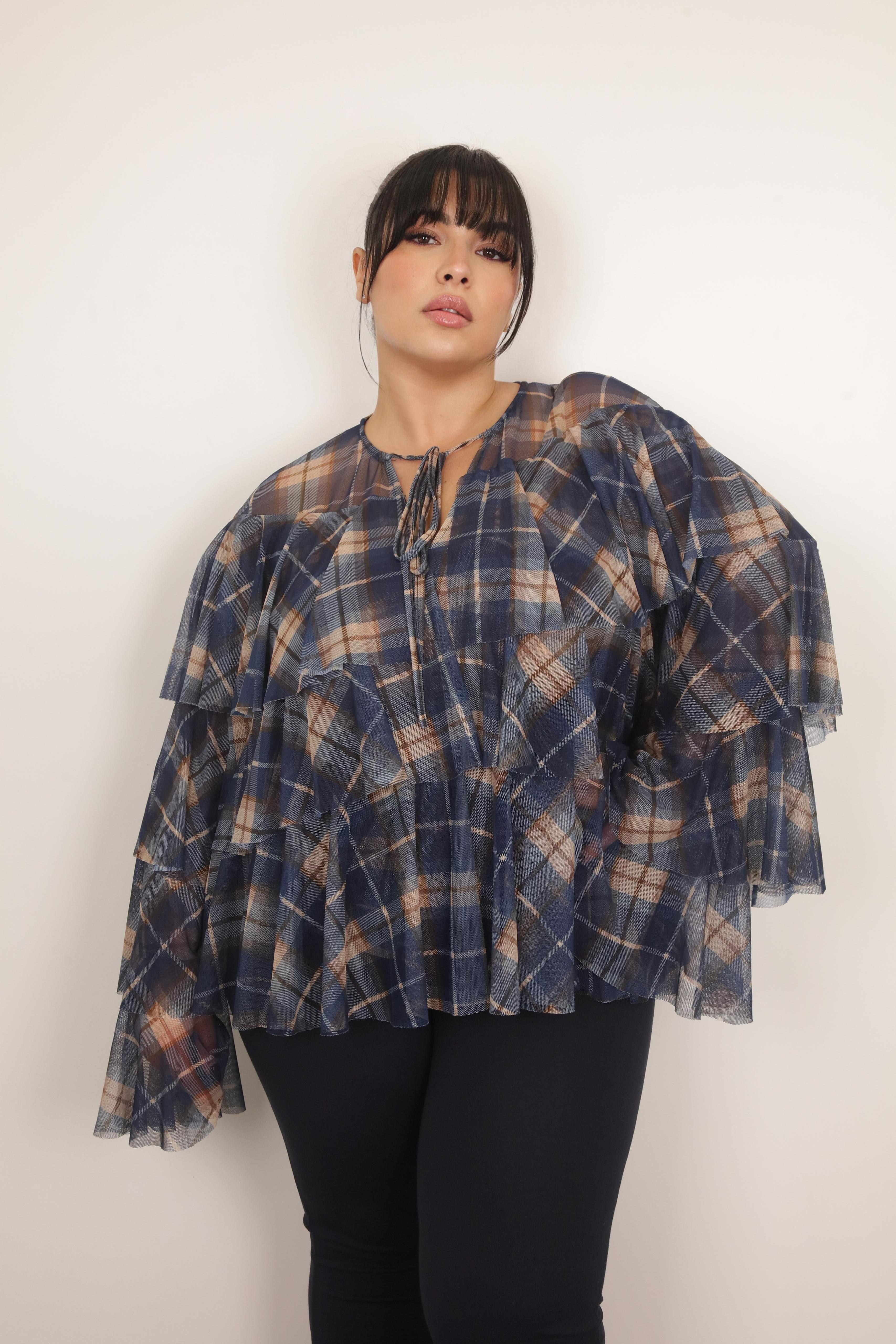 CAMICIA VANESSA    blu