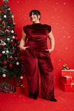 COORDINATO CHIC bordeaux