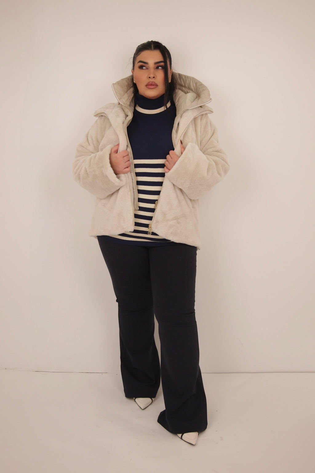 ECOPELLICCIA VANITY panna