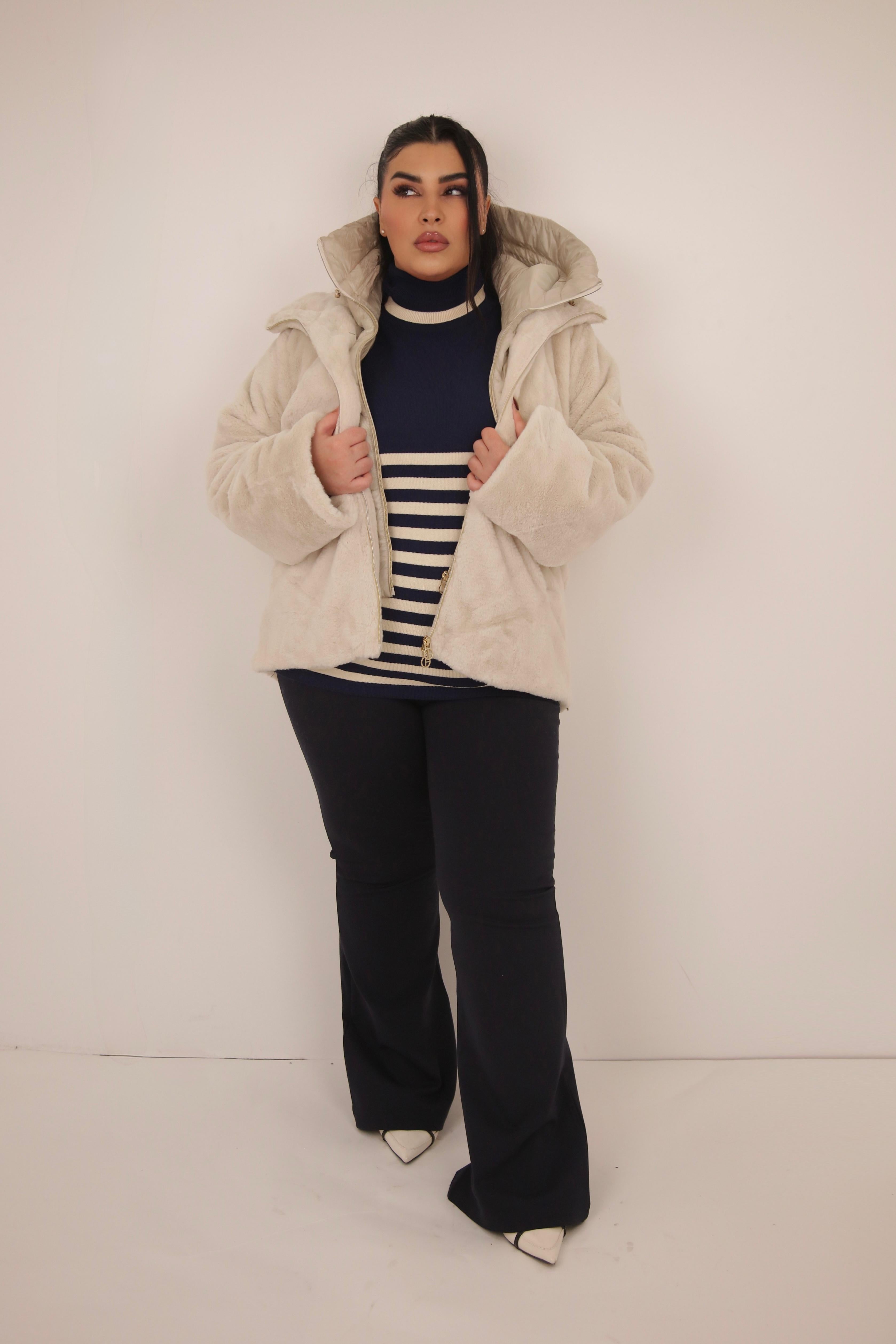 ECOPELLICCIA VANITY panna