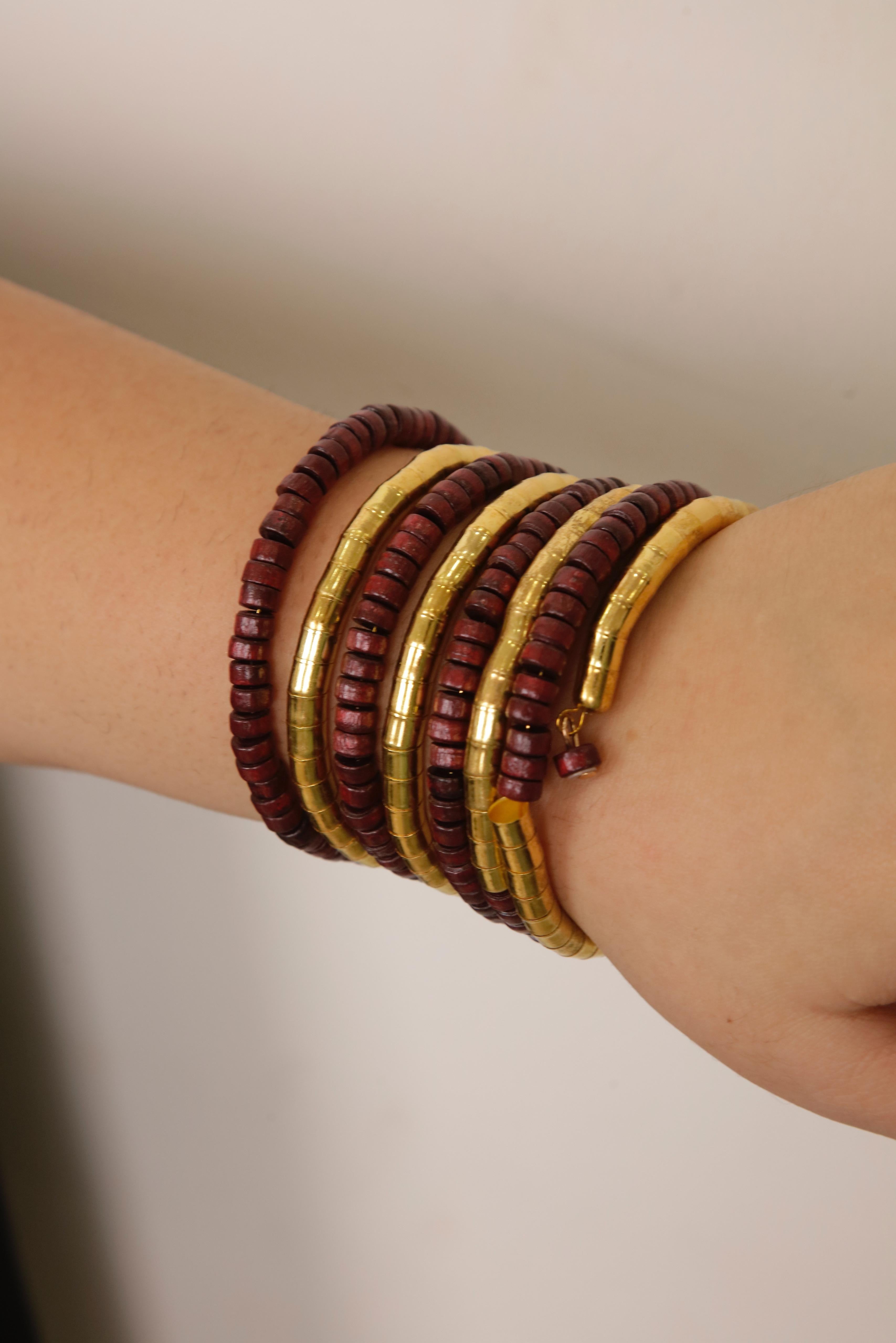 BRACCIALE TITTY BORDEAUX