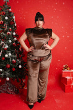 Coordinato CHICH marrone