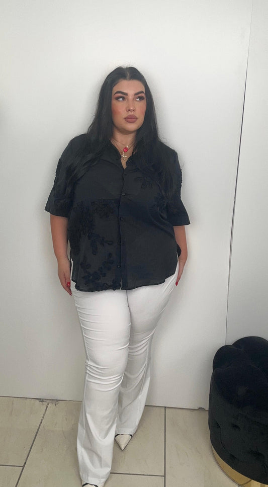 PANTALONI MIRÀ            Bianco