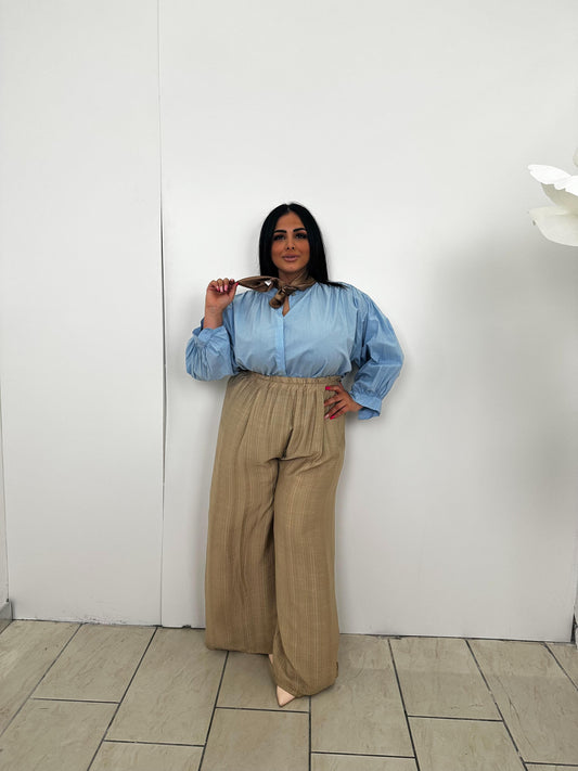 CAMICIA CAMY              azzurra