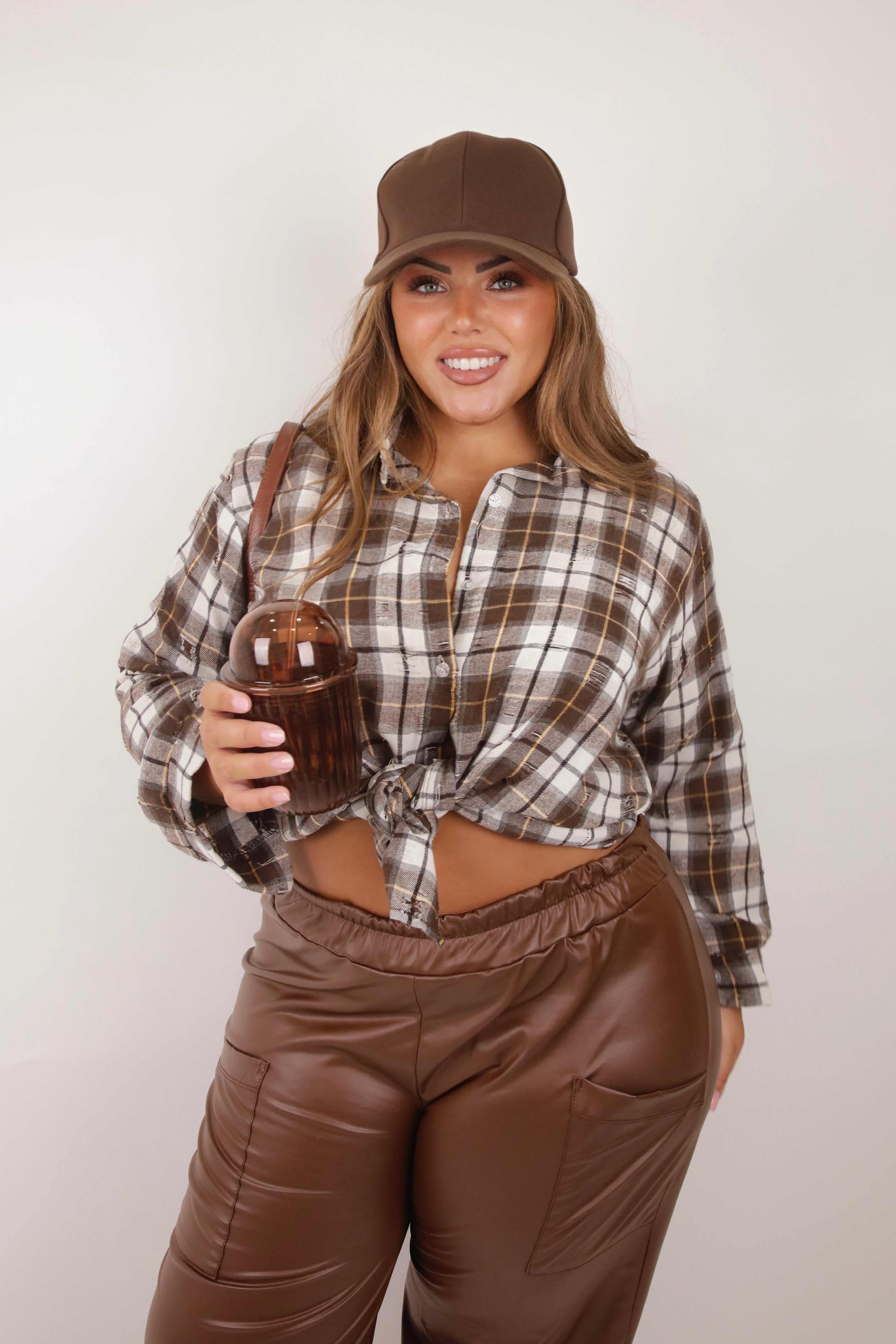 CAMICIA Nashville marrone