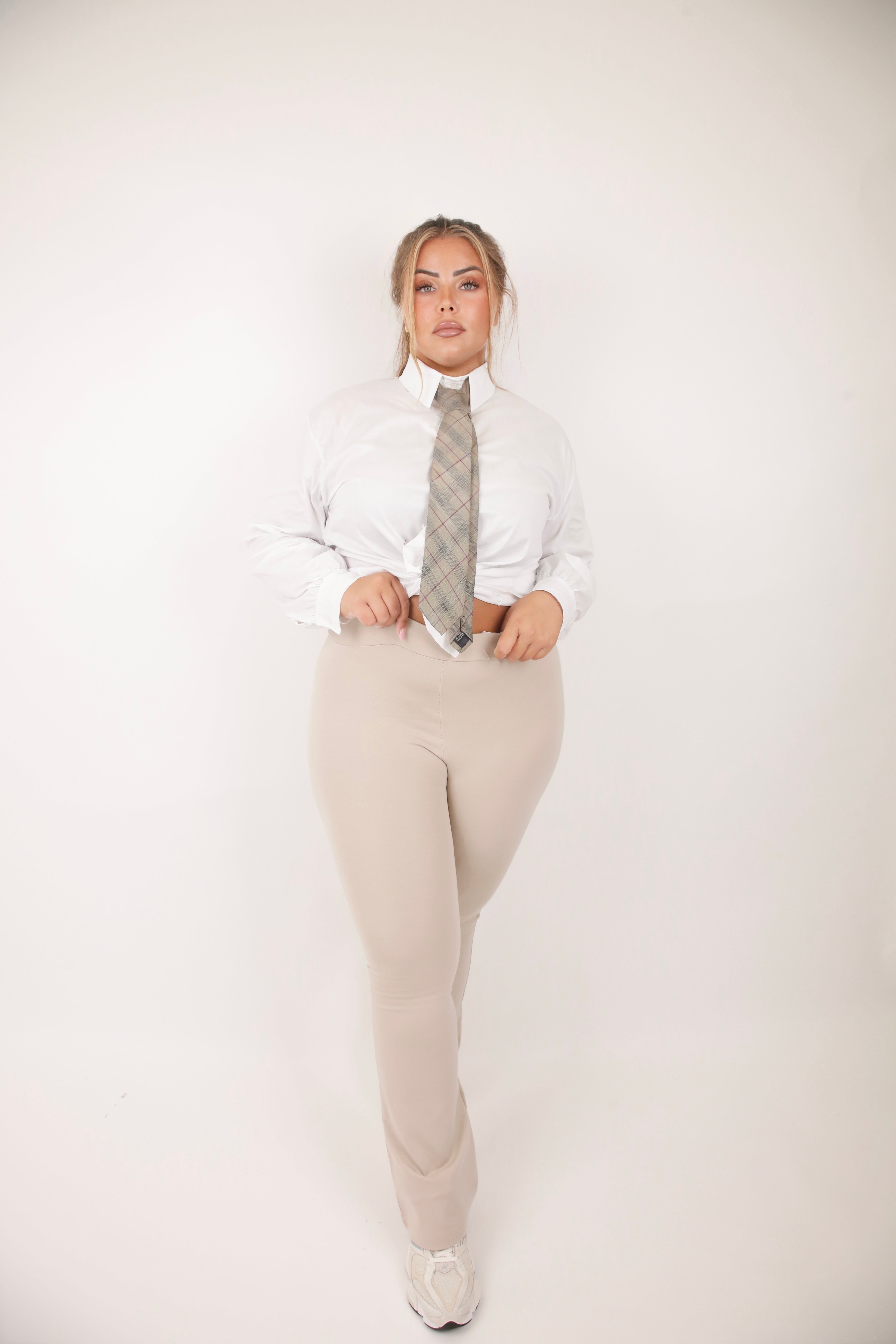 PANTALONI NOEMI BEIGE